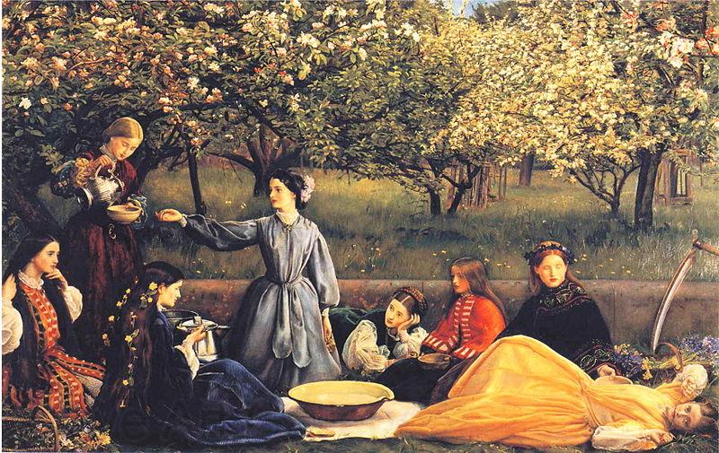 Sir John Everett Millais Spring Spain oil painting art